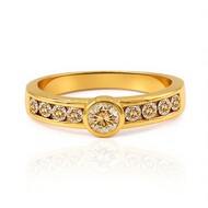 Anello in oro con Diamante Rose de France SI1 di Argyle (Annette)