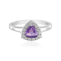 Anello in argento con Ametista Siberiana