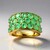 Anello in oro con Smeraldo Zambia AAA (de Melo Gold)