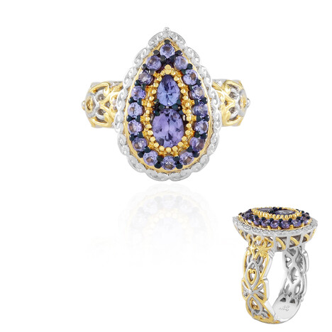 Bague en argent et Tanzanite (Gems en Vogue)