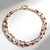 Collana in argento con Agata Rossa (Riya)