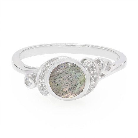 Anello in argento con Spectrolite