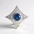 Pendentif en argent et Topaze bleue Mystique (MONOSONO COLLECTION)