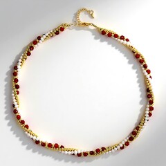 Collier en argent et Cornaline (Riya)
