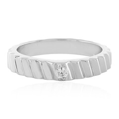 Bague pour homme en argent et Zircon