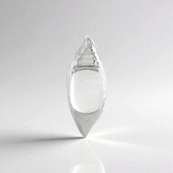 Colgante en plata con Cuarzo blanco (MONOSONO COLLECTION)