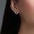 Pendientes en plata con Rubí de Madagascar