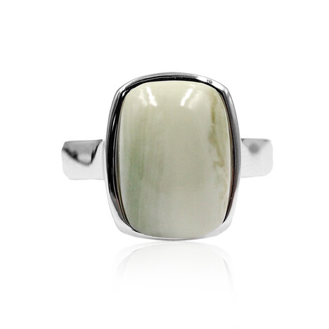 Serpentin-Silberring