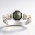 Anello in argento con Labradorite