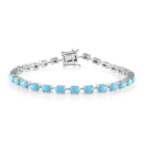 Sleeping Beauty-Türkis-Silberarmband (Faszination Türkis)