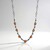 Collana in argento con Conchiglia di Ostrica Spinosa Arancione (Desert Chic)