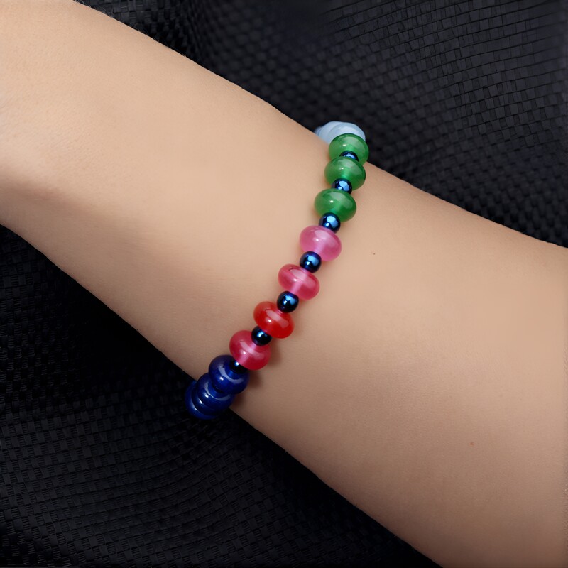 Grüner Quarz-Armband