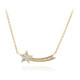 Collier en argent et Topaze blanche