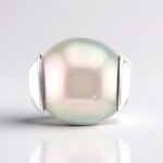 Ciondolo in argento con Perla Tahitiana (MONOSONO COLLECTION)