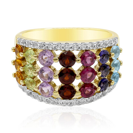 Anello in argento con Ametista