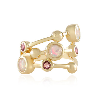 Welo-Opal-Silberring (MONOSONO COLLECTION)
