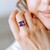 Amethyst-Goldring