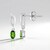 Orecchini in argento con Diopside Russo