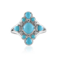 Anello in argento con Turchese Sleeping Beauty