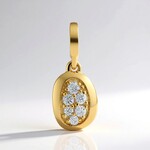 Ciondolo in oro con Diamante SI1 (G) (Annette)