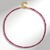 Collana in argento con Tormalina Rosa Nigeriana
