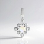 Ciondolo in argento con Opale Australiano