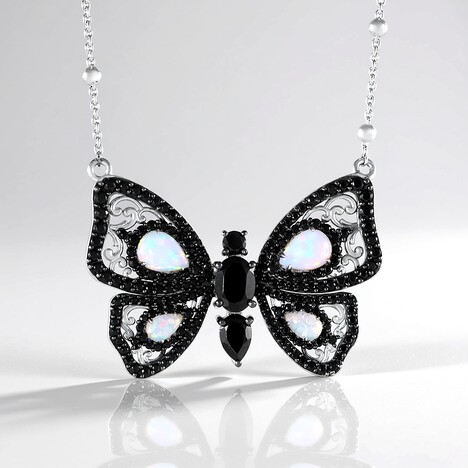 Collana in argento con Opale di Welo (Dallas Prince Designs)