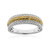 Gouden ring met SI2 Fancy Diamanten (CIRARI)