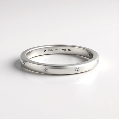 Anillo en plata con Zircón