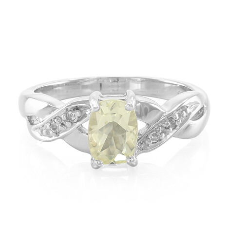 Anello in argento con Ortoclasio