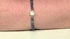 Brazalete en plata con Perla blanca Freshwater