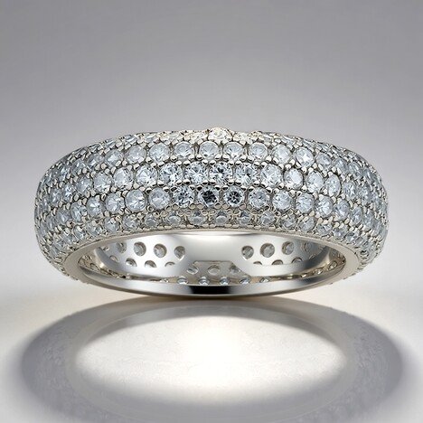 Anello in argento con Zircone