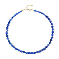 Collier en argent et Agate bleue