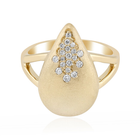 Anillo en plata con Diamante I1 (G) (Annette)
