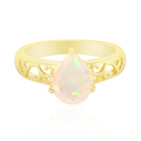 Bague en argent et Opale Welo