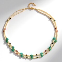Collana in argento con Grandidierite