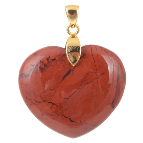 Pendentif en argent et Jaspe sanguin