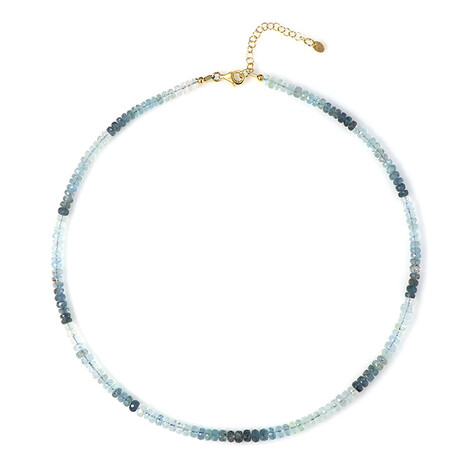 Collana in argento con Acquamarina Santa Maria