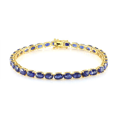 Bracciale in argento con Zaffiro Blu del Madagascar-6875LX