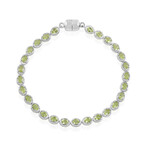 Bracciale in argento con Peridoto