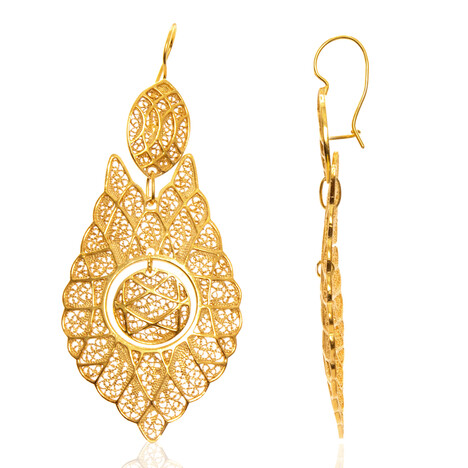 Boucles d'oreilles en argent (Joias do Paraíso)