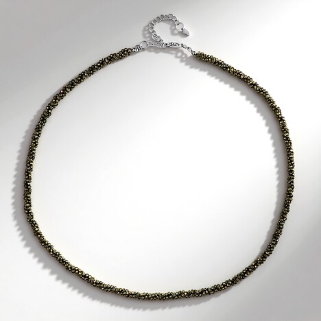 Collana in argento con Pirite