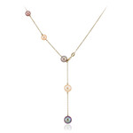 Ming-Perlen-Silbercollier