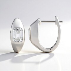 Orecchini in argento con Kunzite Bianca