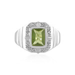 Anello in argento con Peridoto