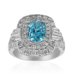 Anillo en oro con Zircón de Ratanak Kirí (CIRARI)