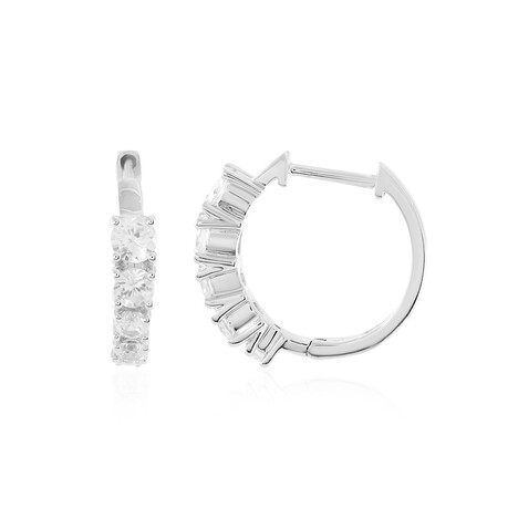 Pendientes en plata con Zircón