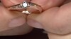 Anillo en oro con Diamante rosa de Francia de Argyle SI1 (Annette)