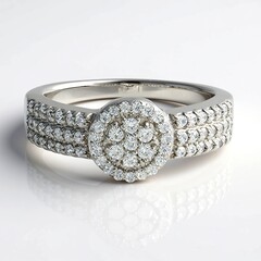 Anello in argento con Zircone