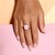 Anello in argento con Opale Rosa (de Melo Essence)